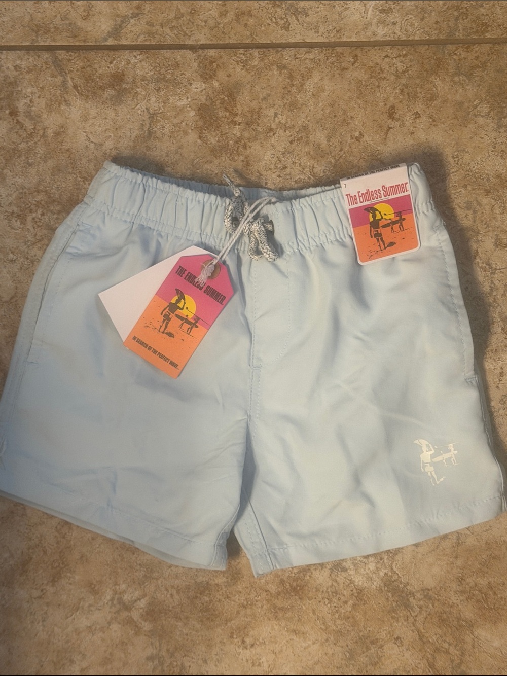 Light Blue Children’s Swim Shorts
